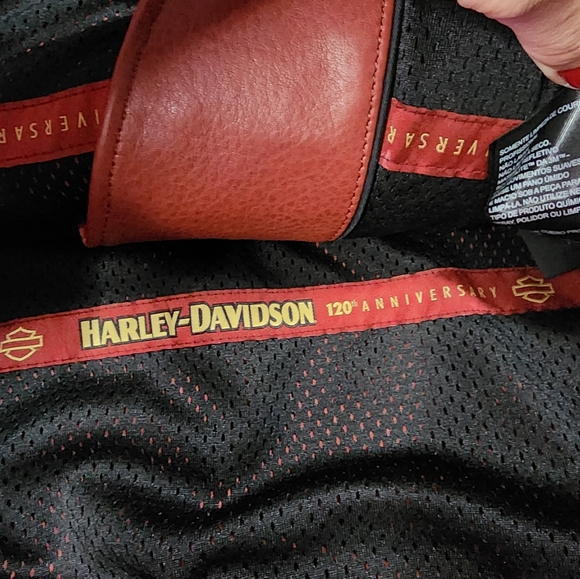 Harley-Davidson 120th Anniversary Collectors Edition Women's Leather Jacket - Picture 11 of 15